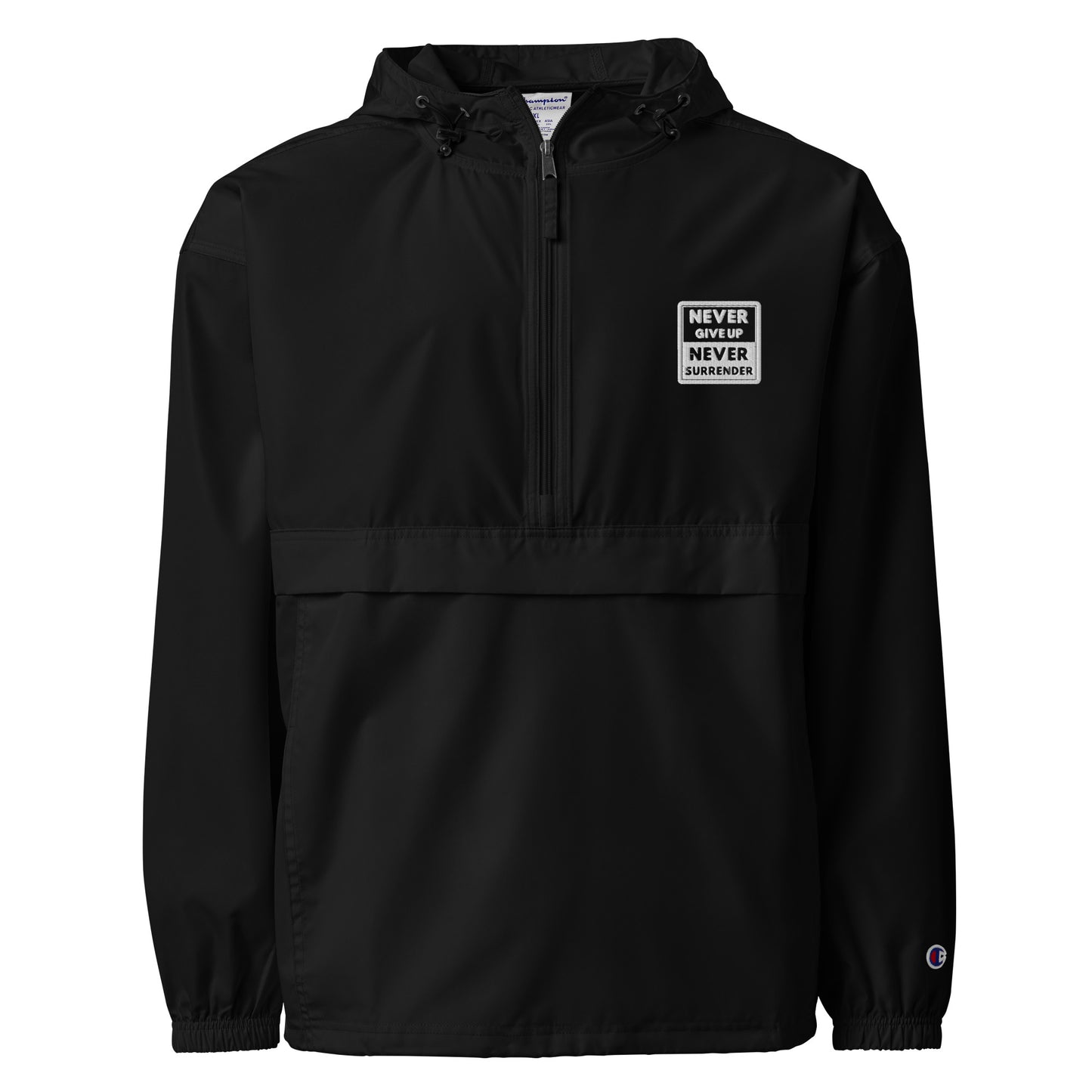 Embroidered Champion Never Surrender Jacket