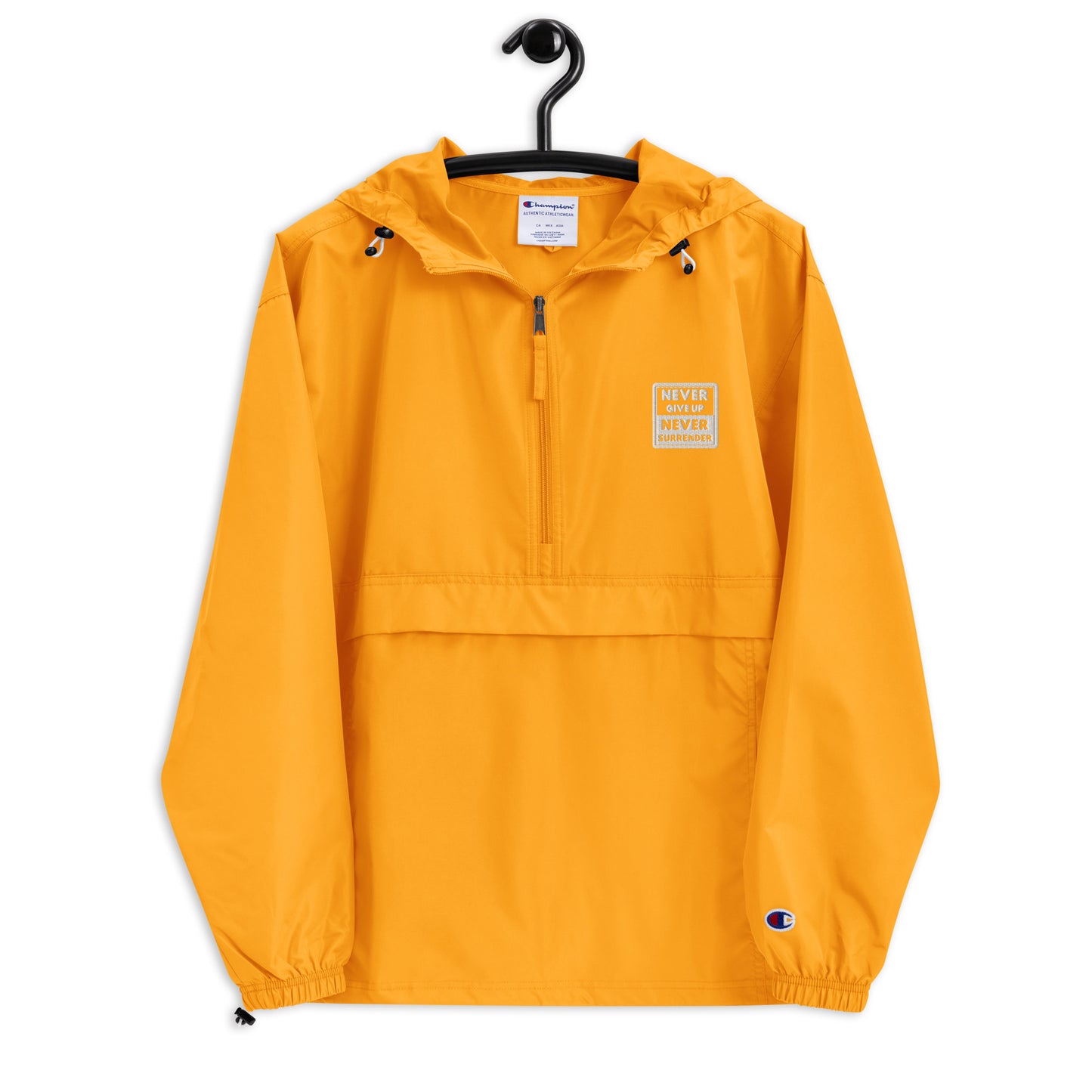 Embroidered Champion Never Surrender Jacket