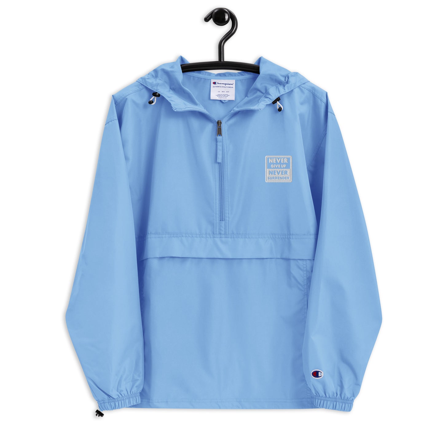 Embroidered Champion Never Surrender Jacket