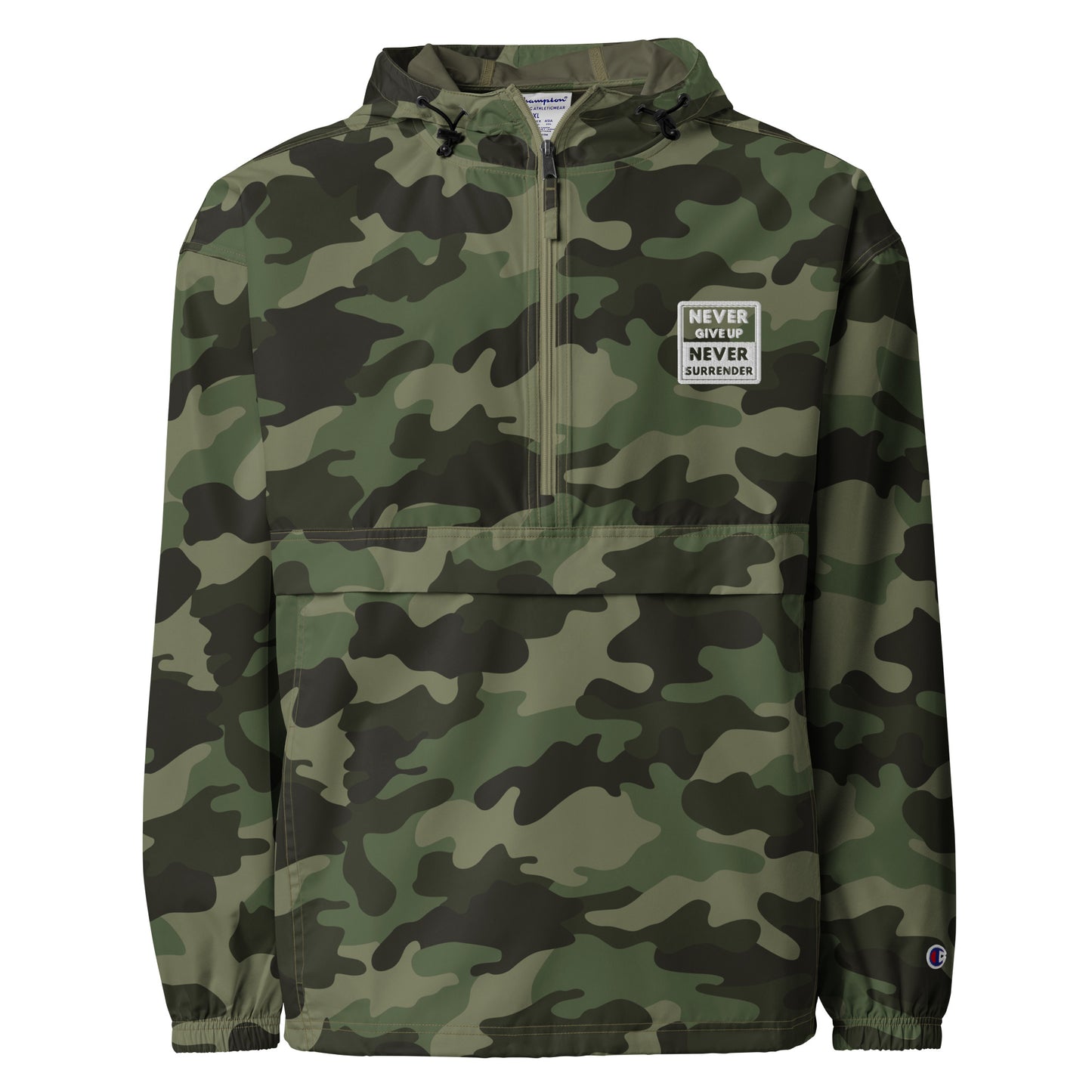 Embroidered Champion Never Surrender Jacket