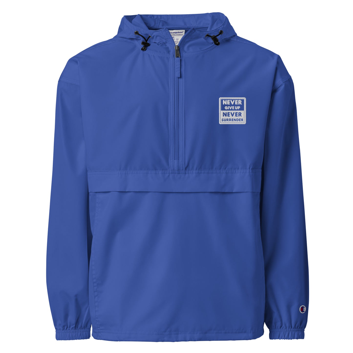 Embroidered Champion Never Surrender Jacket