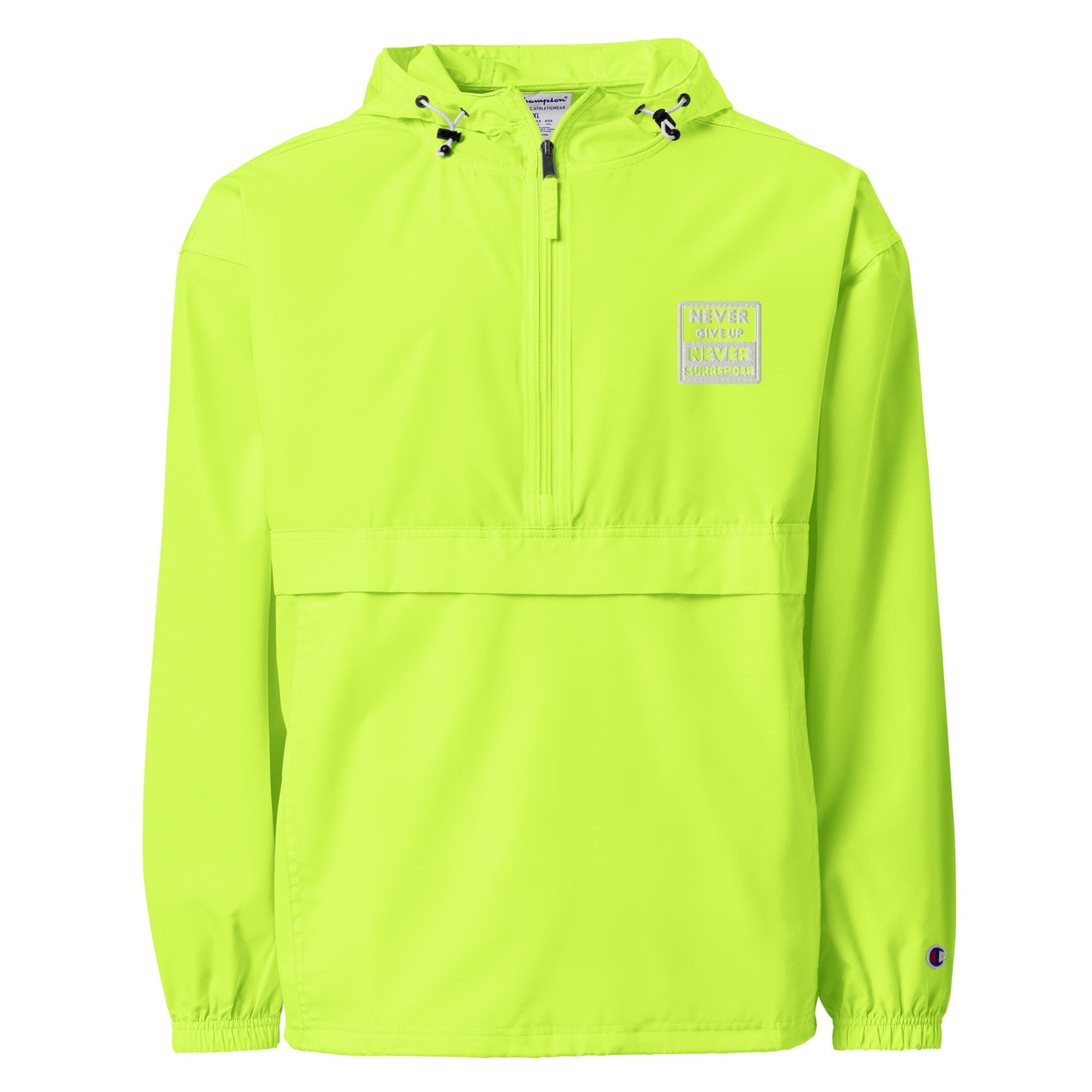 Embroidered Champion Never Surrender Jacket