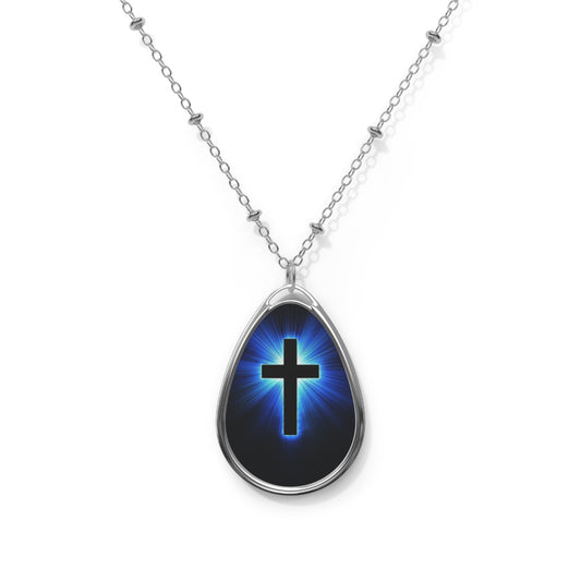 Elegant Cross Pendant Necklace, Spiritual Gift, Faith Jewelry, Religious Charm, Meaningful Keepsake