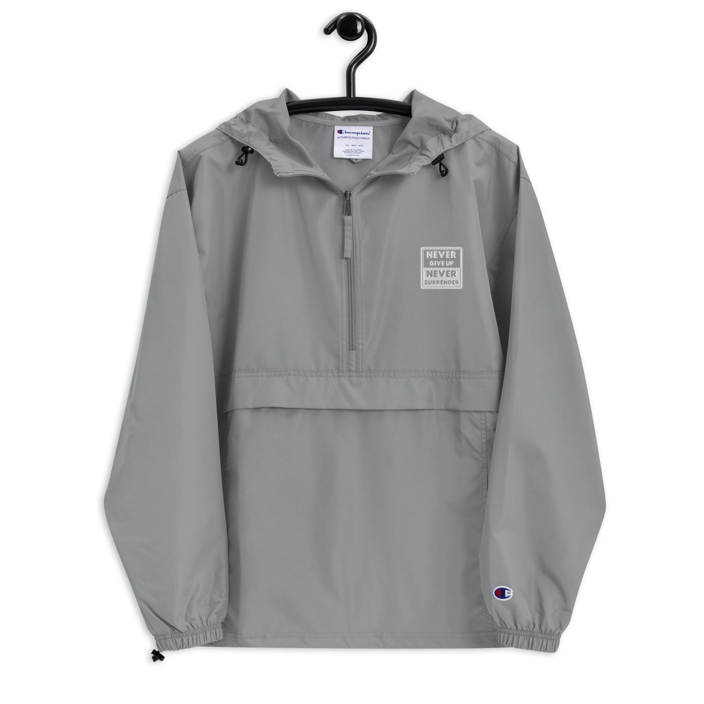 Embroidered Champion Never Surrender Jacket